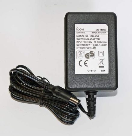 Icom BC-145SE hálózati adapter (16V / 0.93)
