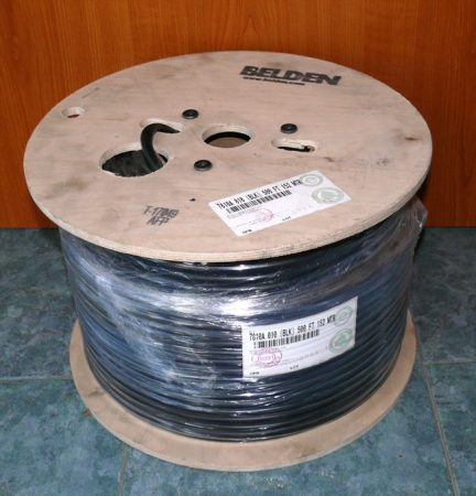Belden 7810A (RF400, H1000) koax kábel  (152m-es dob, nem vágható)
